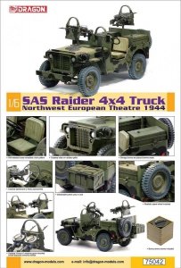 Dragon 75042 SAS Raider 4x4 Truck Northwest European Theatre 1944 1/6