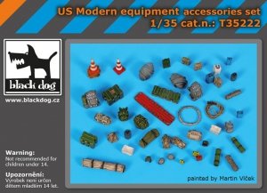 Black Dog T35222 US Modern equipment accessoris set 1/35