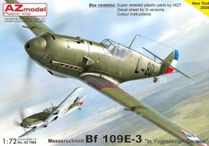 AZ Model AZ7688 Bf 109E-3 „In Yugoslavian service“ 1/72