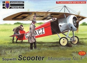 Kovozavody Prostejov KPM0165 Sopwith Scooter “Monoplane no.1” 1/72