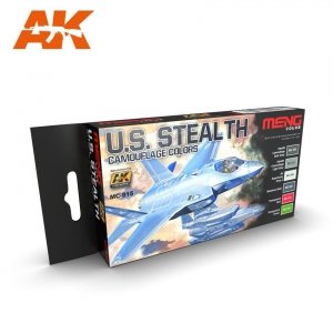 AK Interactive MC-815 U.S. STEALTH CAMOUFLAGES COLORS