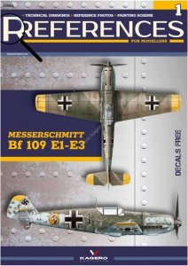 Kagero 25001 Messerschmitt Bf 109 E1-E3 - References for modellers