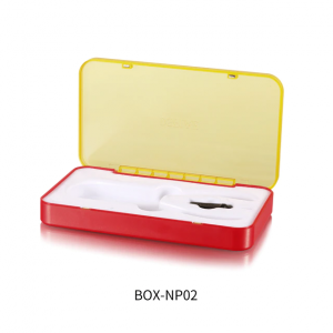 DSPIAE BOX-NP02 Wire Cutter Storage Case Red-Yellow