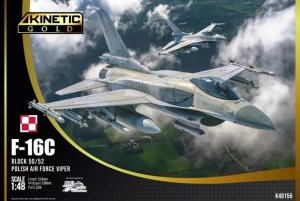 Kinetic K48156 F-16C Block 52 Viper Polish Air Force 1/48