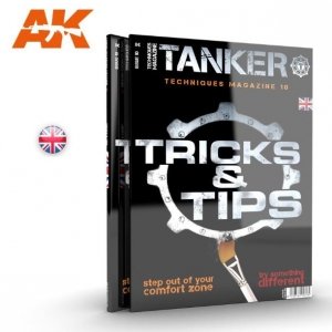 AK Interactive AK4838 Tanker Techniques Magazine no.10 Tricks and Tips - special edition (eng.)