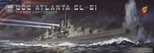 Very Fire VF350922DX USS Atlanta CL-51 Light Cruiser ( Deluxe Version ) 1/350