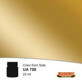 Lifecolor UA788 New Shell Brass Shade 1 22ml