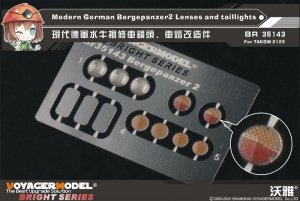 Voyager Model BR35143 Modern German Bergepanzer2 Lenses and taillights for Takom 1/35