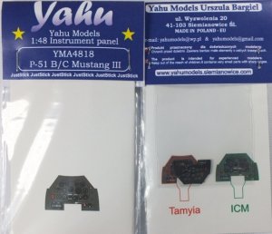 Yahu	YMA4818 P-51 B/C (Tamiya / ICM) 1:48