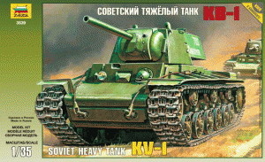 Zvezda 3539 KV-1 Soviet Heavy Tank 1:35