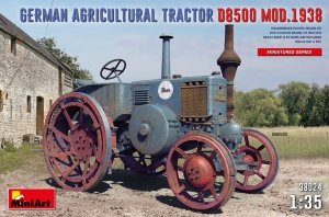 MiniArt 38024 GERMAN AGRICULTURAL TRACTOR D8500 MOD. 1938 1/35