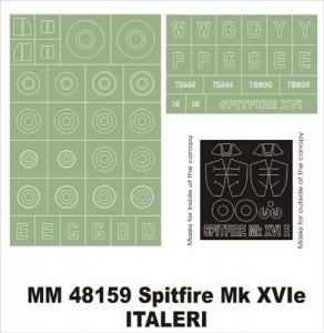 Montex MM48159 Spitfire MkXVIe ITALERI