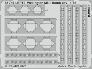 Eduard 72719 C-Wellington Mk. II bomb bay AIRFIX 1/72