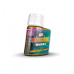 AK Interactive AK14206 LIGHT RUST WASH – WARGAME SERIES 35ml