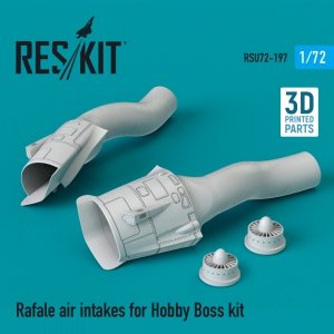 RESKIT RSU72-0197 RAFALE AIR INTAKES FOR HOBBYBOSS KIT (3D PRINTED) 1/72