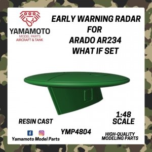 Yamamoto YMP4804 Early Warning Radar for Ar 234 1:48 What If Set 1/48 