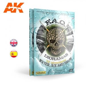 AK Interactive AK8051 DIORAMAS F.A.Q 1.2 EXTENSION – AGUA, HIELO Y NIEVE (Spanish)