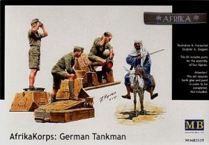 Master Box 3559 German Africa Corps (4 figures) (1:35)
