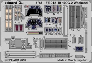 Eduard FE912 Bf 109G-2 Weekend EDUARD 1/48