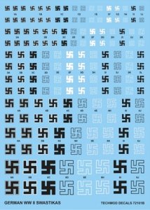 Techmod 72101 - German WWII Swastikas (1:72)