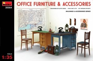 MiniArt 35564 Office Furniture / Accessories 1/35