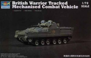 Trumpeter 07101 British Warrior Tracked Mechanised Combat Vehicle (1:72)