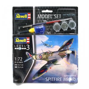 Revell 63897 Supermarine Spitfire Mk.Vb Model Set (Level 3) (1:72)