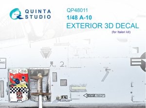 Quinta Studio QP48011 A-10 Exterior ( Italeri ) 1/48