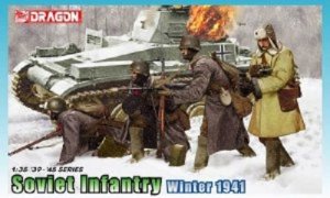 Dragon 6744 Soviet Infantry Winter 1941 (1:35)