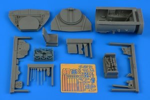 Aires 2277 Me 262A-1a/A-2a cockpit set Revell 1/32