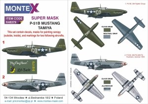 Montex K48379 P-51B 1/48