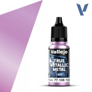 Vallejo 77108 Amethyst Purple - True Metallic Metal - Light 18ml
