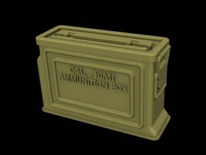 Panzer Art RE35-393 US ammo boxes for 0,3 ammo (metal pattern) 1/35