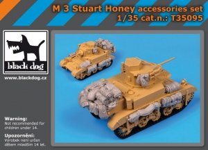 Black Dog T35095 M3 Stuart Honey accessories set 1/35