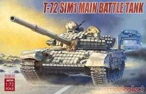 Modelcollect UA72131 T-72 SIM1 Main Battle Tank 1/72