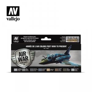 Vallejo 71627 Armée de l’Air colors post WWII to present 8x17ml