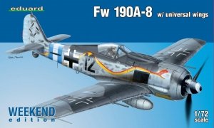 Eduard 7443 Fw 190A-8 w/ universal wings 1/72