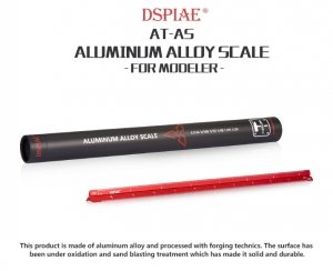 DSPIAE AT-AS Aluminum Alloy Scale / Linijka