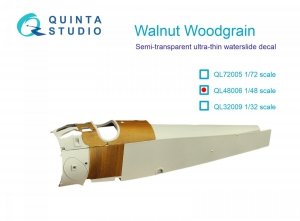 Quinta Studio QL48006 Walnut Woodgrain (all kits) 1/48