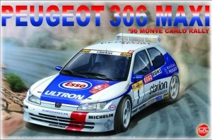 NuNu PN24009 Peugeot 306 MAXi ’96 MONTE CARLO RALLY 1/24