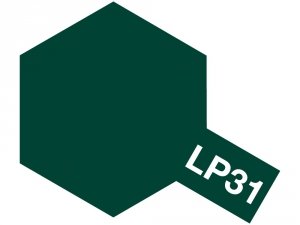 Tamiya 82131 LP-31 Lacquer Paint Dark green 2 (IJN) 10ml