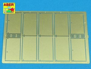 Aber 48013 Side skirts for Panther Ausf.G and Jagdpanther (1:48)