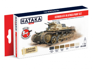 Hataka HTK-AS90 German AFV in Africa 6x17ml