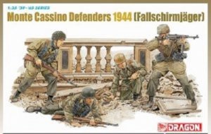 Dragon 6514 Monte Cassino Defenders 1944 Fallschirmjager (4 Figures Set) (1:35)