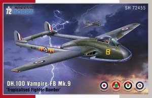 Special Hobby 72455 DH.100 Vampire FB.Mk.9 ’Tropicalised Fighter-Bomber’ 1/72