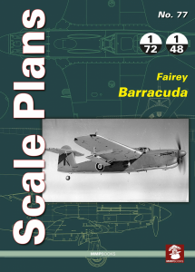 MMP Books 49869 Scale Plans No. 77 Fairey Barracuda EN