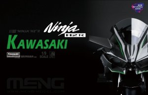 Meng Model MT-001S Kawasaki Ninja H2R (Pre-colored Edition) (1:9)