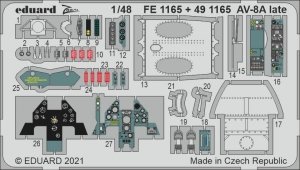 Eduard FE1165 AV-8A late KINETIC 1/48