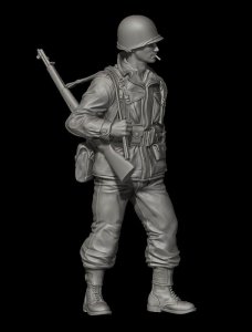 Panzer Art FI35-094 US Soldier in M43 uniform No.1 1/35