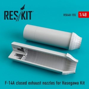 RESKIT RSU48-0155 F-14A closed exhaust nozzles for Hasegawa kit 1/48